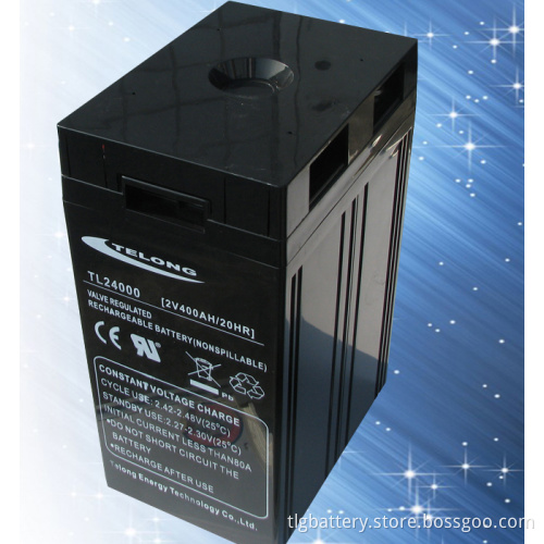 2V400ah AGM/Deep Cycle/Gel Rechargeable Maintenance Free Lead Acid Battery for UPS Solar Power System (CE RoHS UL ISO)